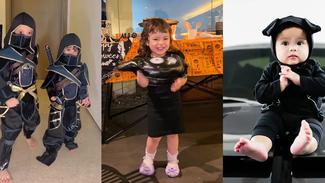 10 Potret Anak Seleb Pakai Kostum saat Halloween, Super Unyu!