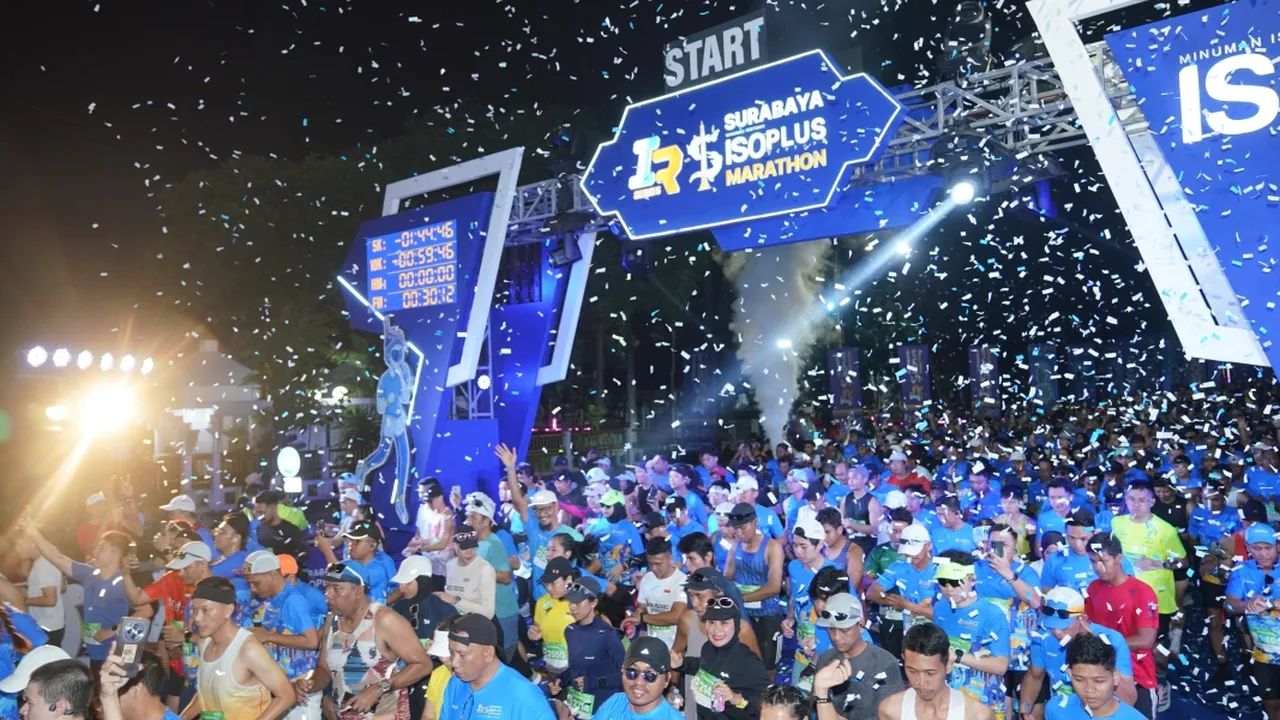 Surabaya ISOPLUS Marathon 2025: Sport, Spirit, dan City Pride dalam Marathon Berskala Nasional