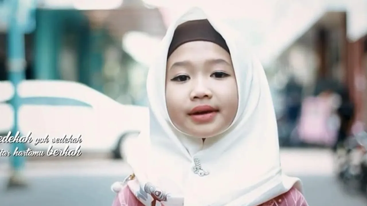 Syiar Lewat Karya, Penyanyi Cilik Azka Labibah Rilis 'Yok Sedekah'