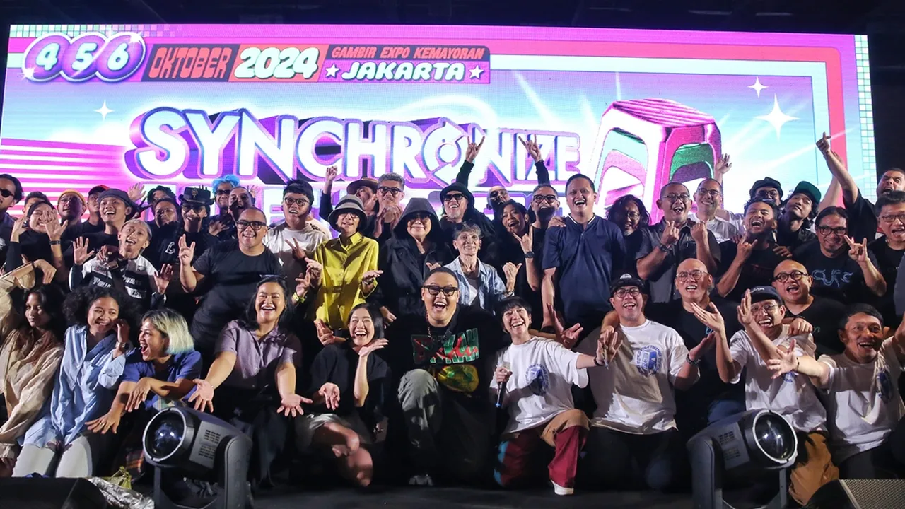 Synchronize Fest 2024 Usung Tema 'Together Bersama' dengan Hadirkan 160 Penampil