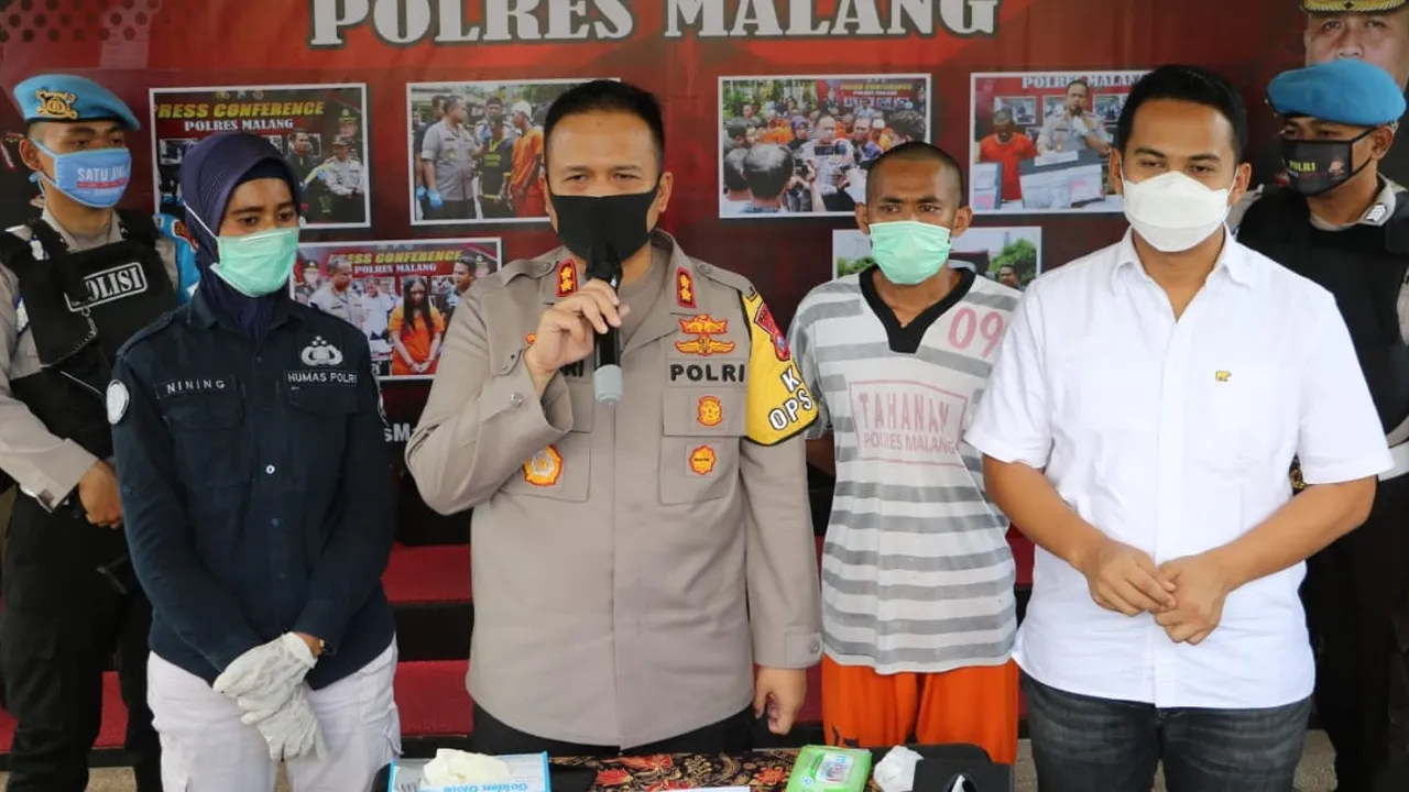 Tak Berkutik, Residivis di Malang Salah Sasaran Memalak Polisi