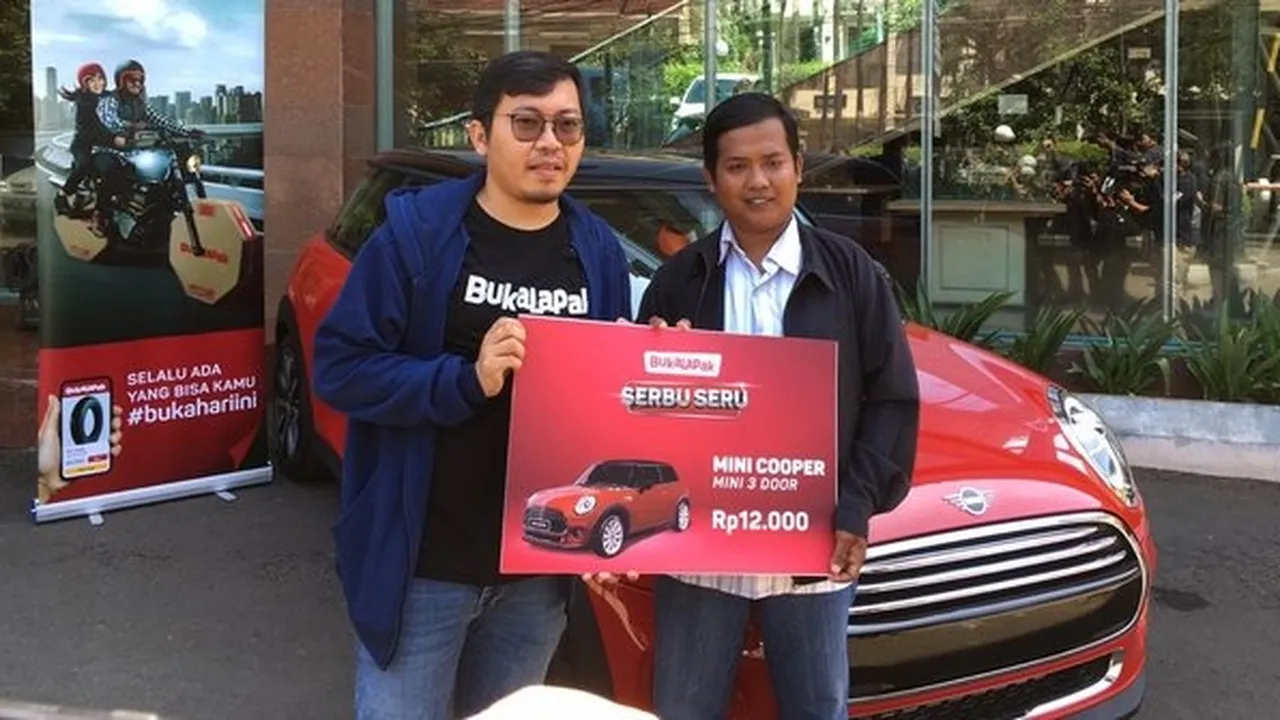 Tak Mampu Bayar Pajak, Pemenang Mini Cooper Bukalapak Jual Mobilnya
