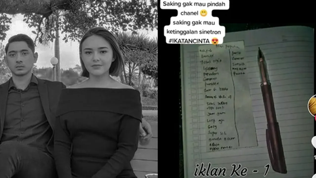 Tak Mau Kelewatan, Ibu Ini Niat Banget Catat Semua Iklan Sinetron 'IKATAN CINTA'