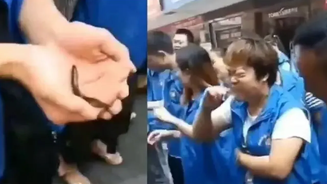 Tak Penuhi Target Penjualan, Karyawan Perusahaan Ini Dipaksa Makan Ikan Hidup