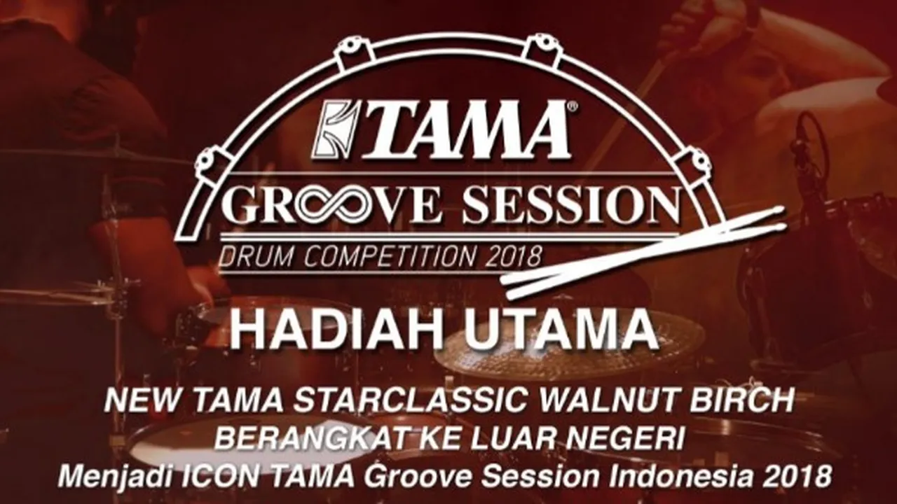 Tama Groove Session 2018, Kontes Drum Online Paling Prestisius di Indonesia