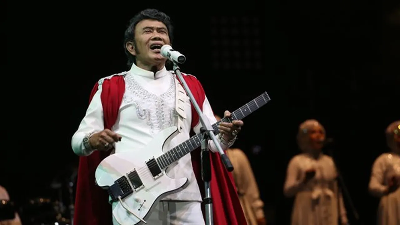 Tampil di Synchronize Fest 2018, Rhoma Irama Ajak Anak Muda Joget Bersama