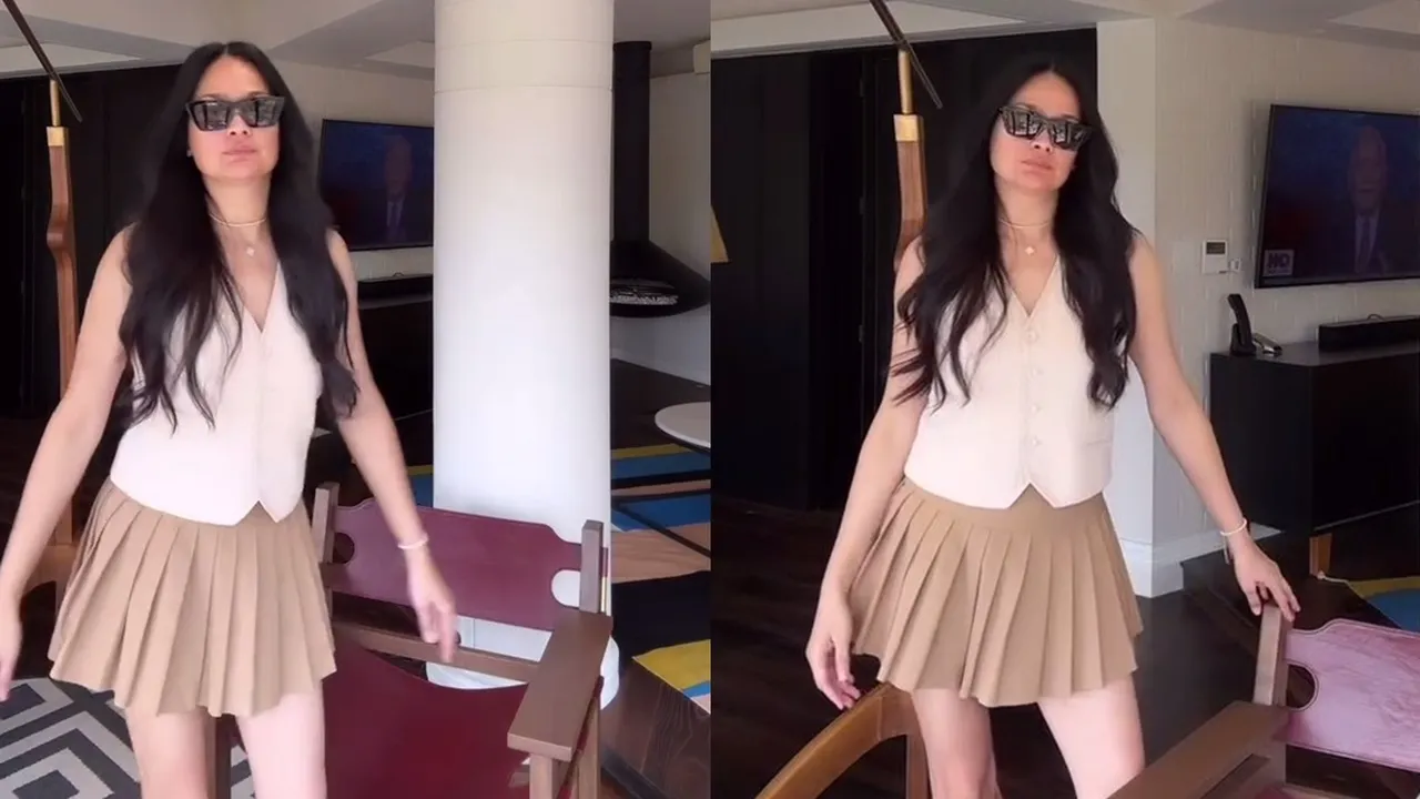 Tampil Kekinian dengan Rok Mini, 7 Potret Donna Harun yang Makin Stunning dan Slay di Usia 57 Tahun