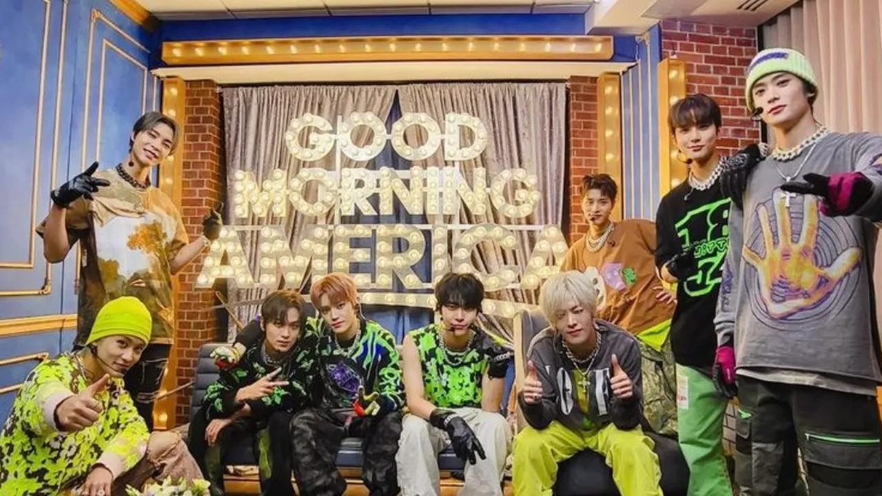 Tampil Kompak, NCT 127 Bawakan Lagu Terbaru di Acara Good Morning America