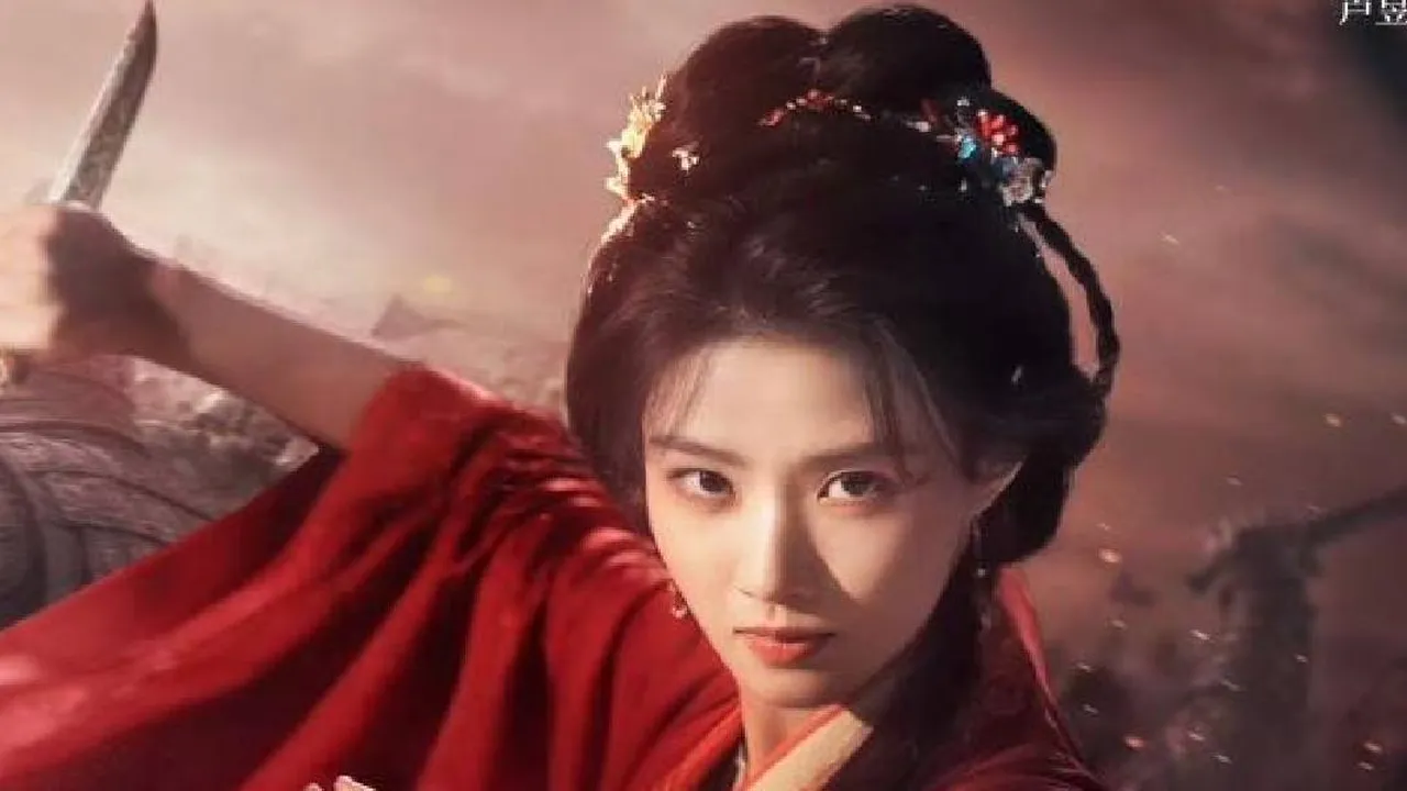Tan Jianci dan Lu Yuxiao Tampil Garang di Poster Terbaru Drama Kostum DANCING WITH THE TIDE