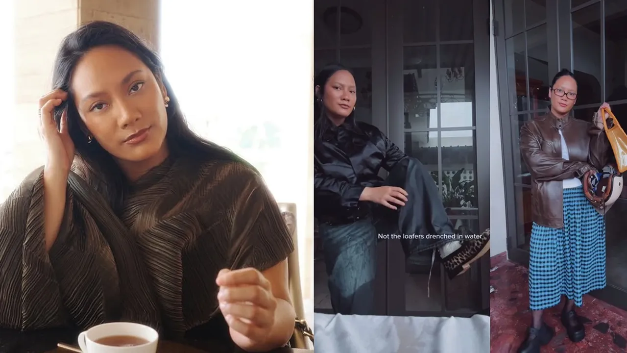 Tara Basro Bagikan Momen Habis Kehujanan, Tak Ingin Terulang Lagi Ini yang Dilakukan - Pakai Outfit Waterproof
