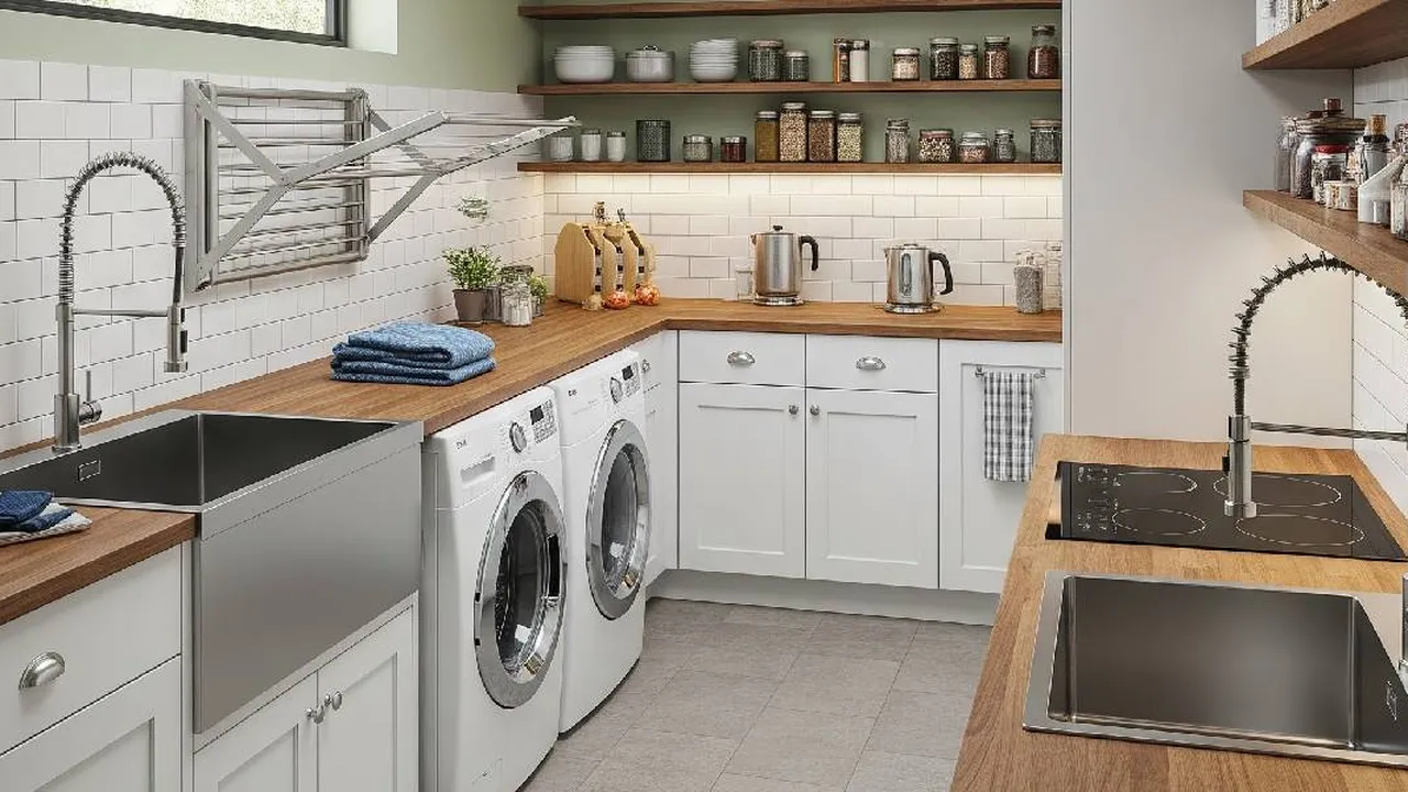 Tata Area Cuci dan Dapur Belakang agar Tetap Aman Bebas Licin, Ini 7 Desain yang Mudah Dibersihkan