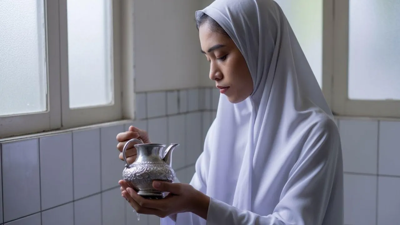 Tata Cara Mandi Wajib Haid Lengkap dengan Niat, Doa, dan Langkah Sesuai Sunnah