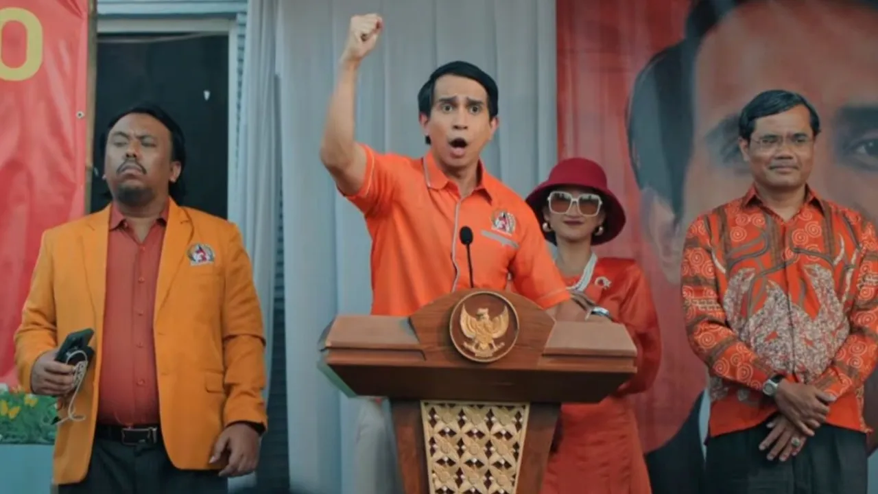 Teaser Trailer 'BAPAK PALING JUJUR' Perlihatkan Kekacauan Jonas Prakoso di Tengah Kampanye