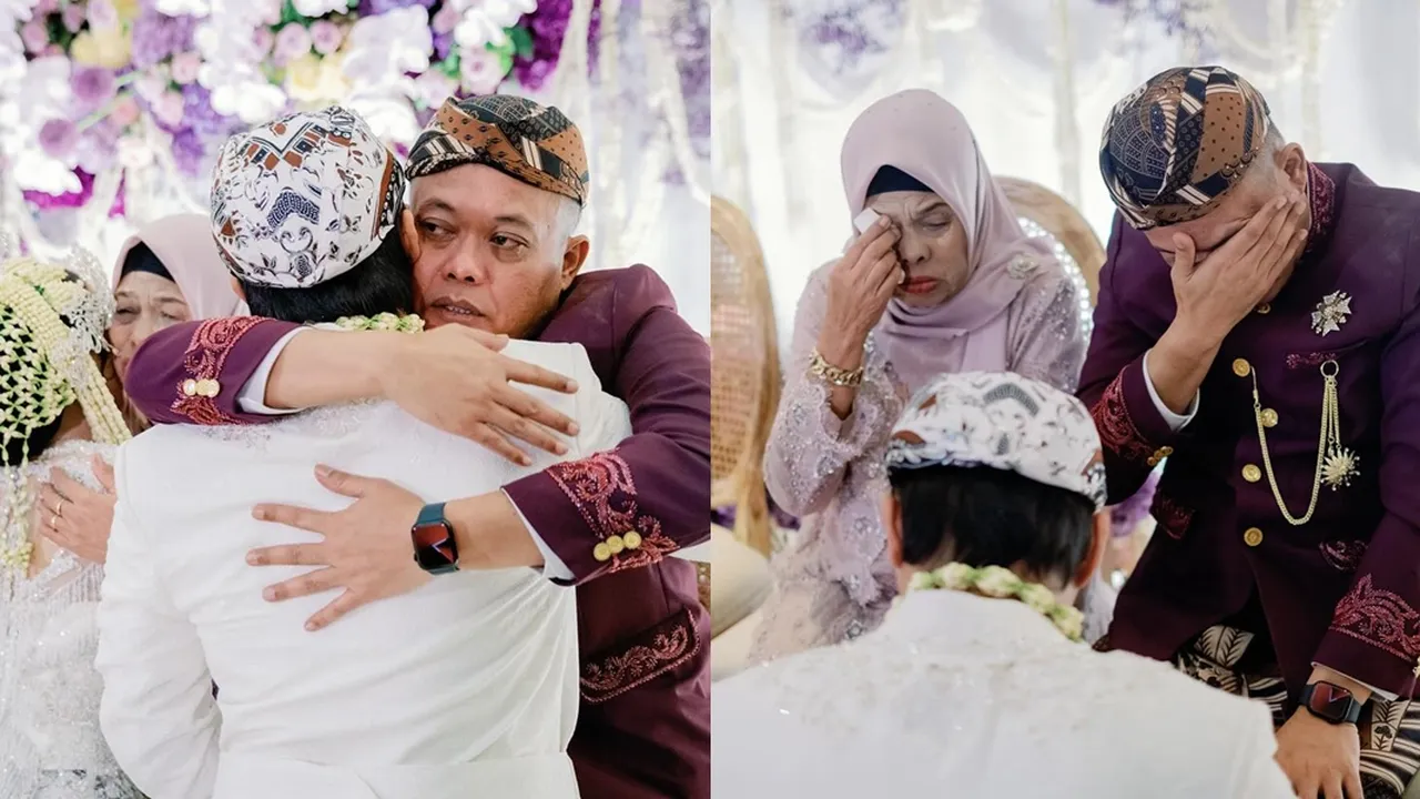Telah Menikahkan Anak Pertama, Tangis Haru Sule Tak Terbendung