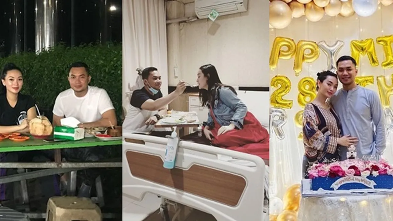 Temani Zaskia Gotik Saat Sakit, Ini 8 Potret Sirajuddin Mahmud Buktikan Jadi Suami Siaga