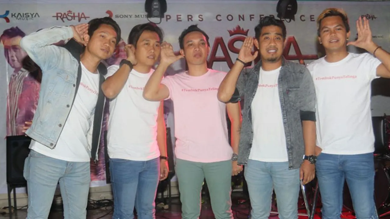 'Tembok Punya Telinga' Solusi Rasha Band Untuk Larangan Pacaran Sekantor