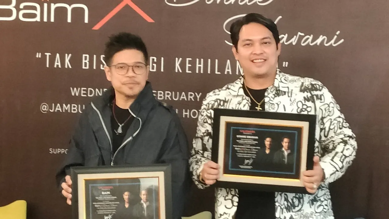 Tepis Isu Tak Akur, Baim dan Donnie Sibarani Siap Meriahkan Reuni ADA Band
