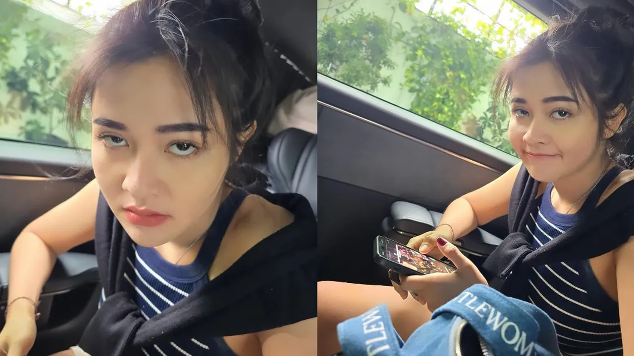 Terbiasa Tampil Cantik Sempurna, Begini Potret Bella Bonita dengan Pose Gak Banget