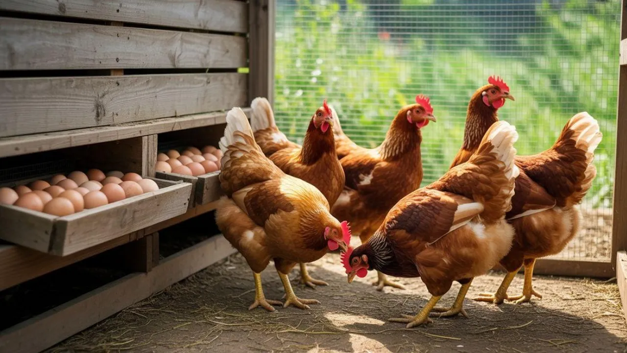 Ternak Ayam di Lahan 2x3 Meter, 5 Ekor Cukup untuk Telur Setiap Hari Tanpa Putus