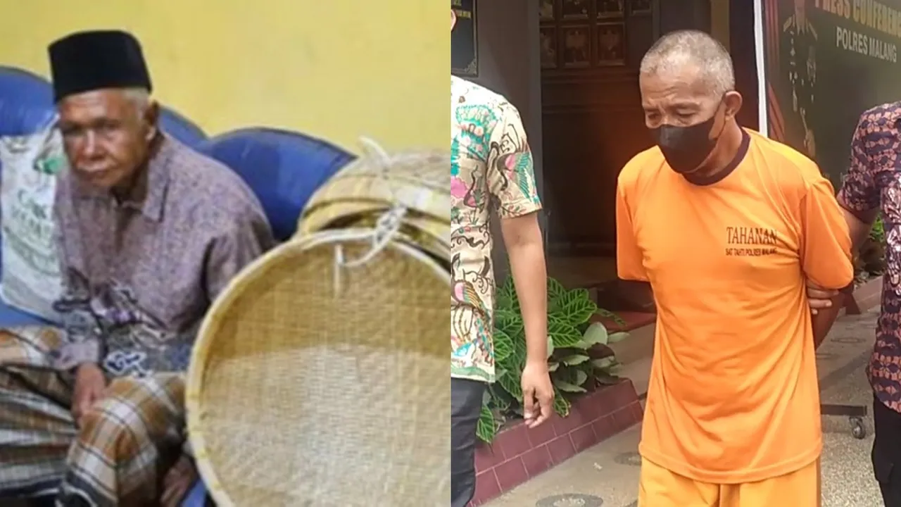 Ternyata! Uang Milik Kakek Penjual Anyaman Bambu Dirampas Tukang Ojek