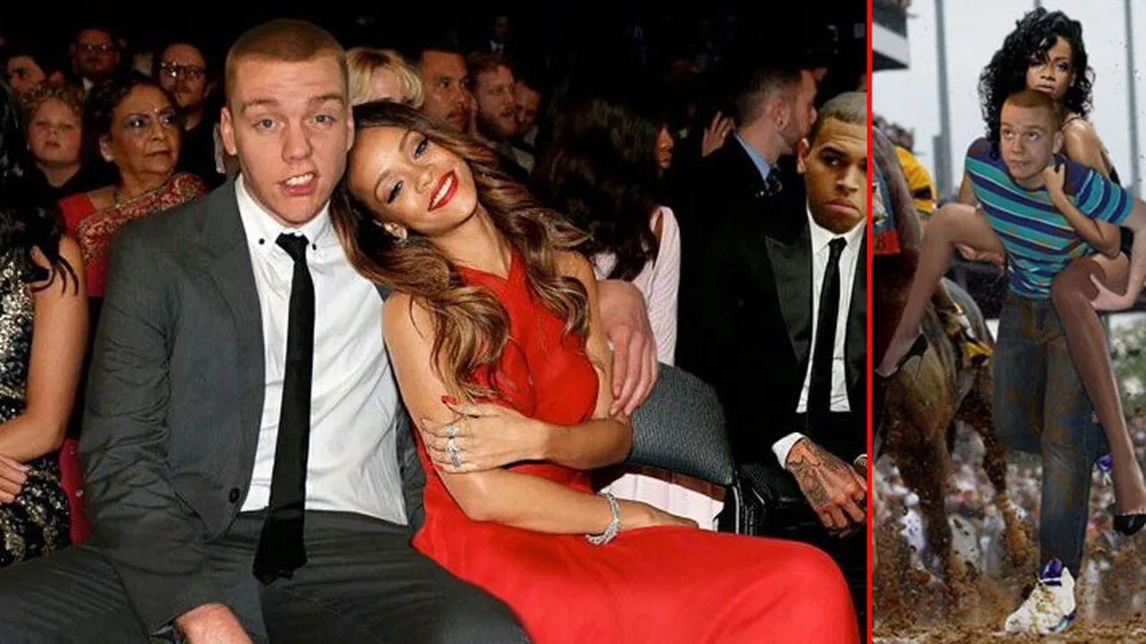 Terobsesi Rihanna, Pria Ini Bertingkah Konyol Lewat Photoshop