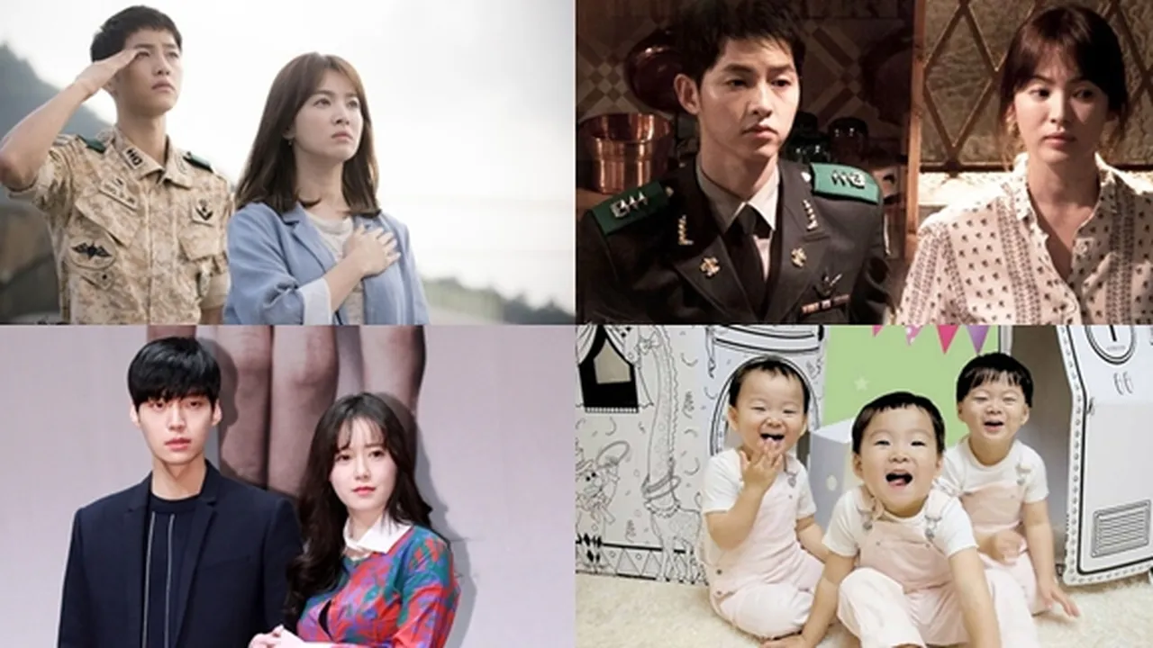 Terpanas! Wanita Idaman Song Joong Ki - OOTD Pesta Song Triplets