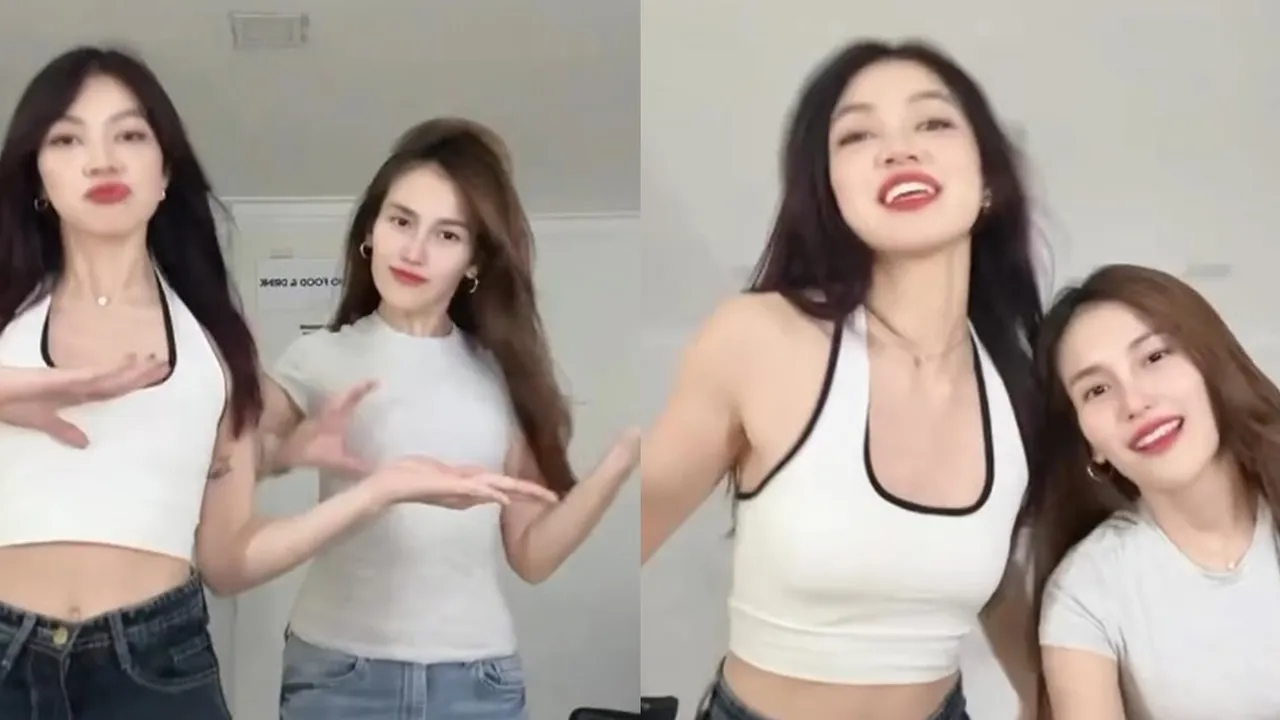 The Duo is Back, Momen Ayu Ting Ting dan Regina Phoenix Dance Challenge Lagu 'Like Jennie' - Begini Aksinya