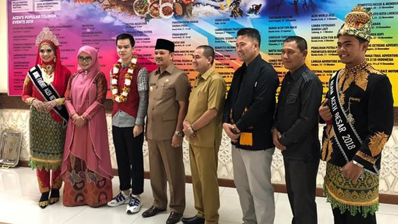 Tiba di Banda Aceh, Faul LIDA Kembali Dinobatkan Sebagai Duta Budaya, Selamat!