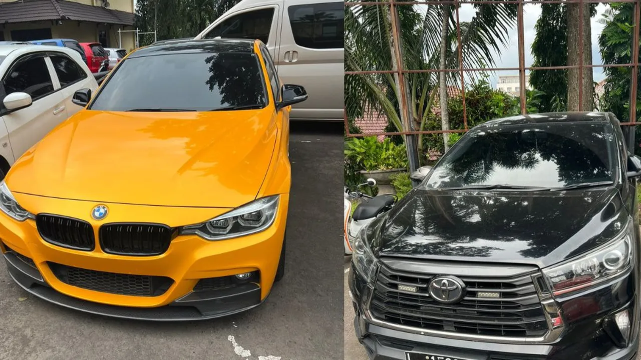Tiga Mobil Mewah Diamankan dari Wahyu Kenzo Sang Crazy Rich Surabaya