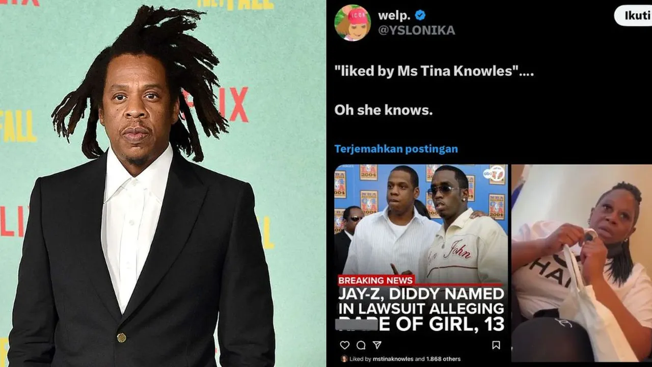 Tina Knowles Jadi Sorotan Usai Kedapatan Nge-like Postingan Kontroversial Jay-Z
