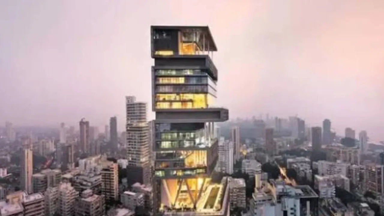 Tinggi Menjulang dan Terdiri dari 27 Lantai, Intip Potret Rumah Termahal di Dunia Milik Konglomerat Ambani