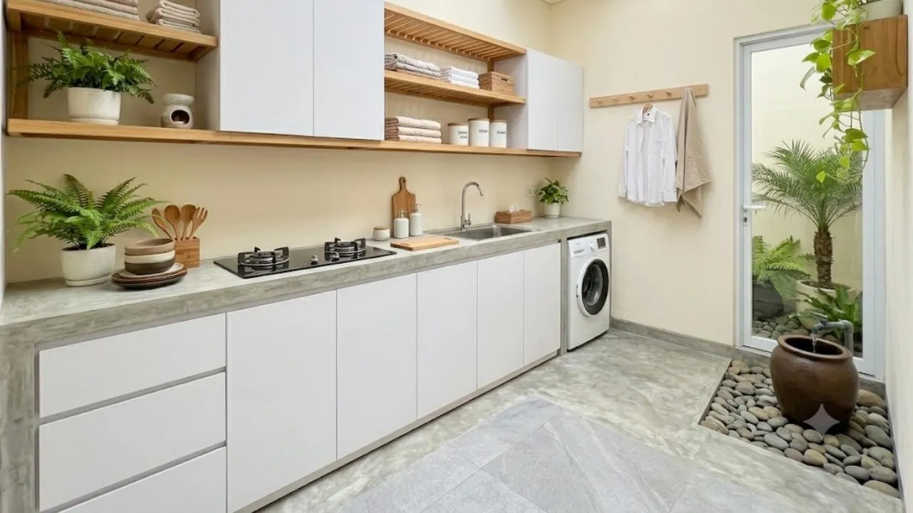Tips Pilih Lantai Dapur yang Awet, Aman, dan Mudah Dibersihkan