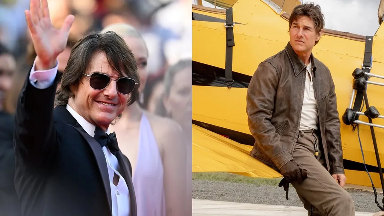 Tom Cruise Pecahkan Rekor Guinness World Usai Lakukan 16 Kali Terjun Payung saat Terbakar