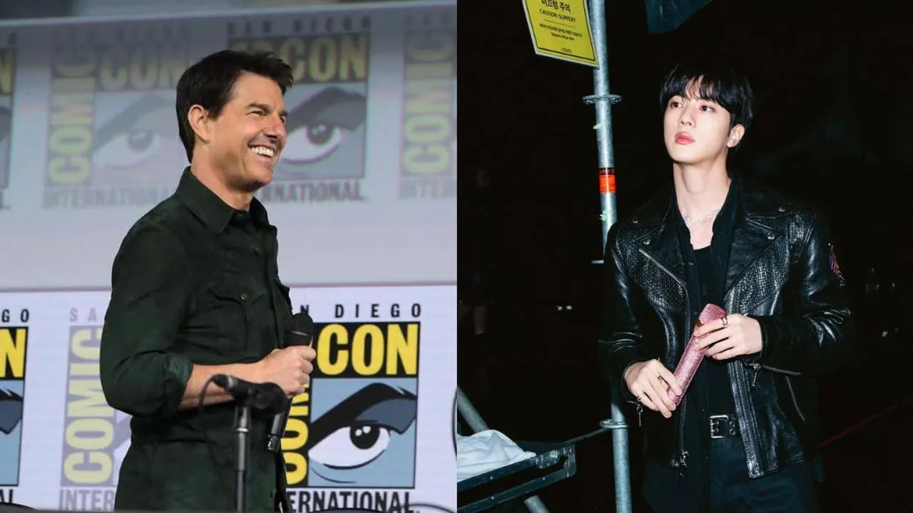 Tom Cruise Siap Ikut Seru-Seruan Bareng Jin BTS di Variety Show
