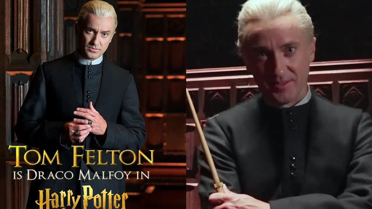 Tom Felton Kembali Perankan Draco Malfoy di Panggung Broadway Harry Potter and the Cursed Child Tom Felton Kembali Perankan Draco Malfoy di Panggung Broadway Harry Potter and the Cursed Child