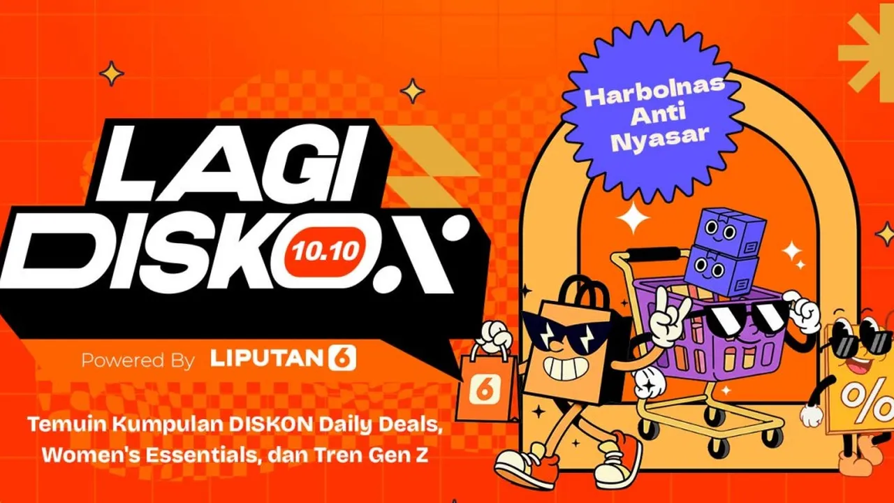 Top 5 Barang Paling Laris dan Diburu di Harbolnas LagiDiskon 10.10