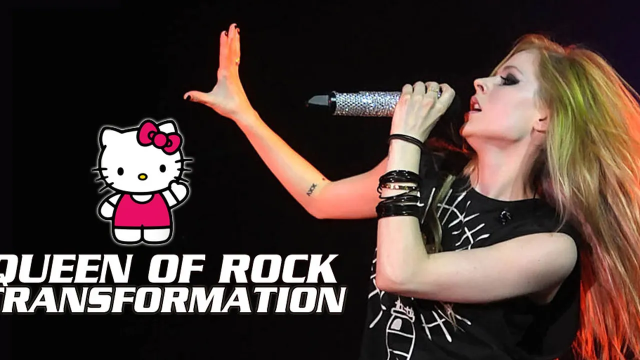 Transformasi Avril Lavigne, Dari Rocker Gothic ke Hello Kitty