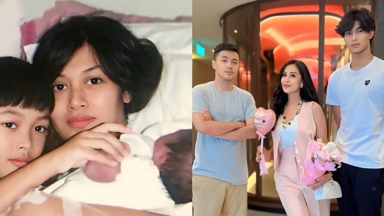 Transformasi Diah Permatasari Bareng 2 Putranya, Kecantikan Tak Lekang oleh Waktu