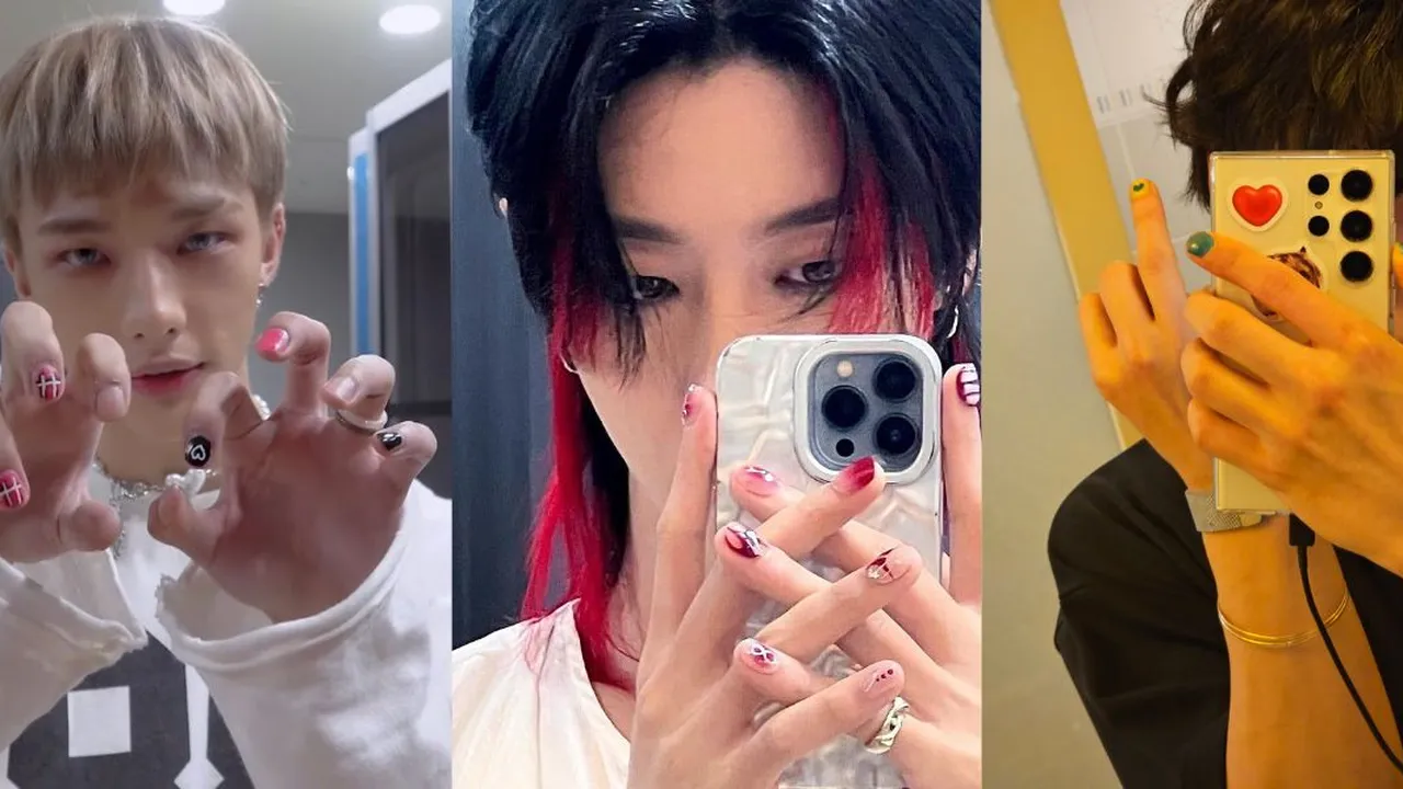 Transformasi Keren! 8 Idol K-Pop Ini Pernah Pamerkan Nail Art yang Stylish