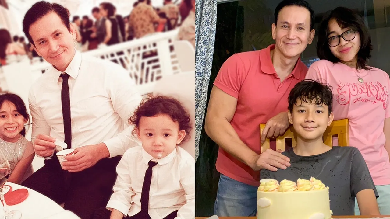 Transformasi Marcellino Lefrandt Bersama Dua Anaknya, si Sulung Kini Sudah ABG