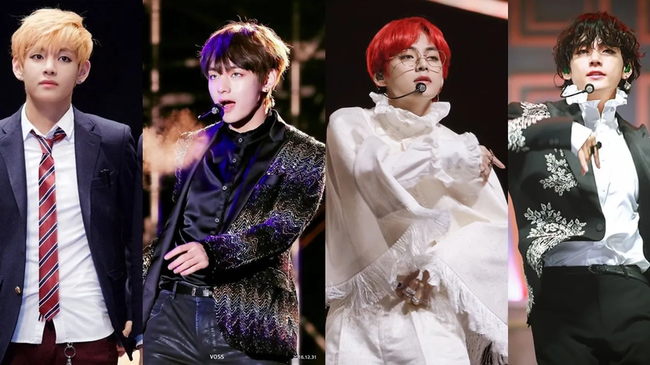 10 Transformasi V BTS dari Kecil Hingga Jadi 'Visual King' Idol K-Pop di Usia 25 Tahun