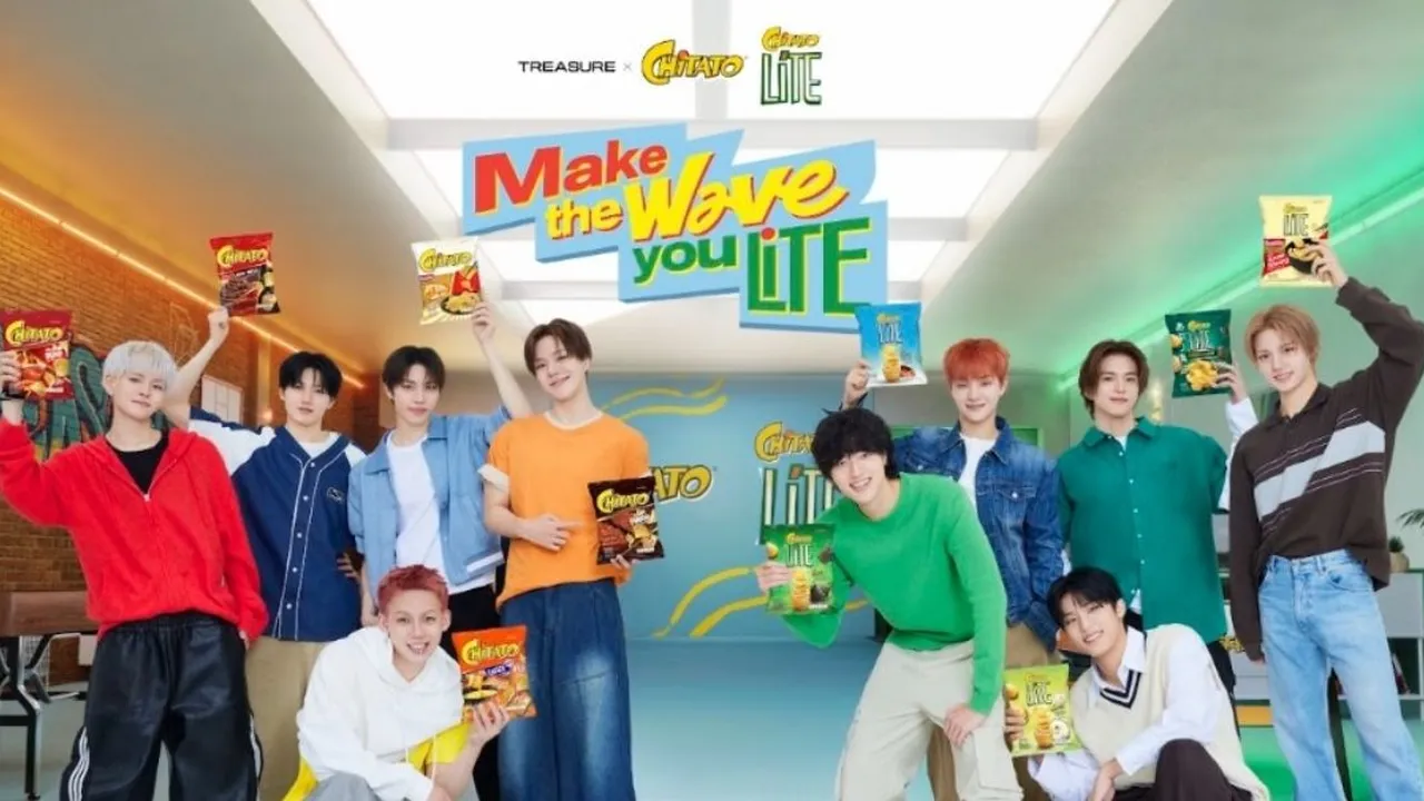 TREASURE Resmi Jadi Brand Ambassador Kampanye Terbaru Chitato & Chitato Lite