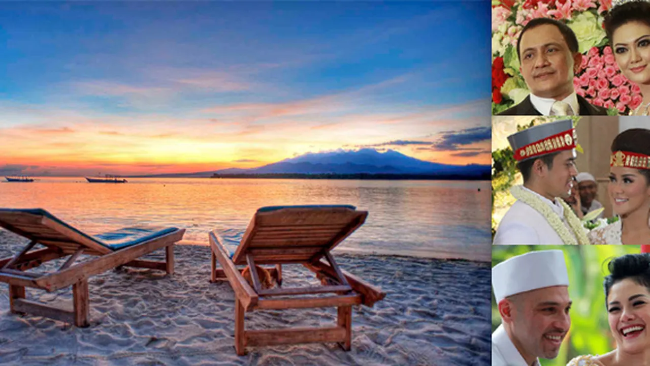 Tujuan Honeymoon Para Seleb, ke Mana Aja Sih?