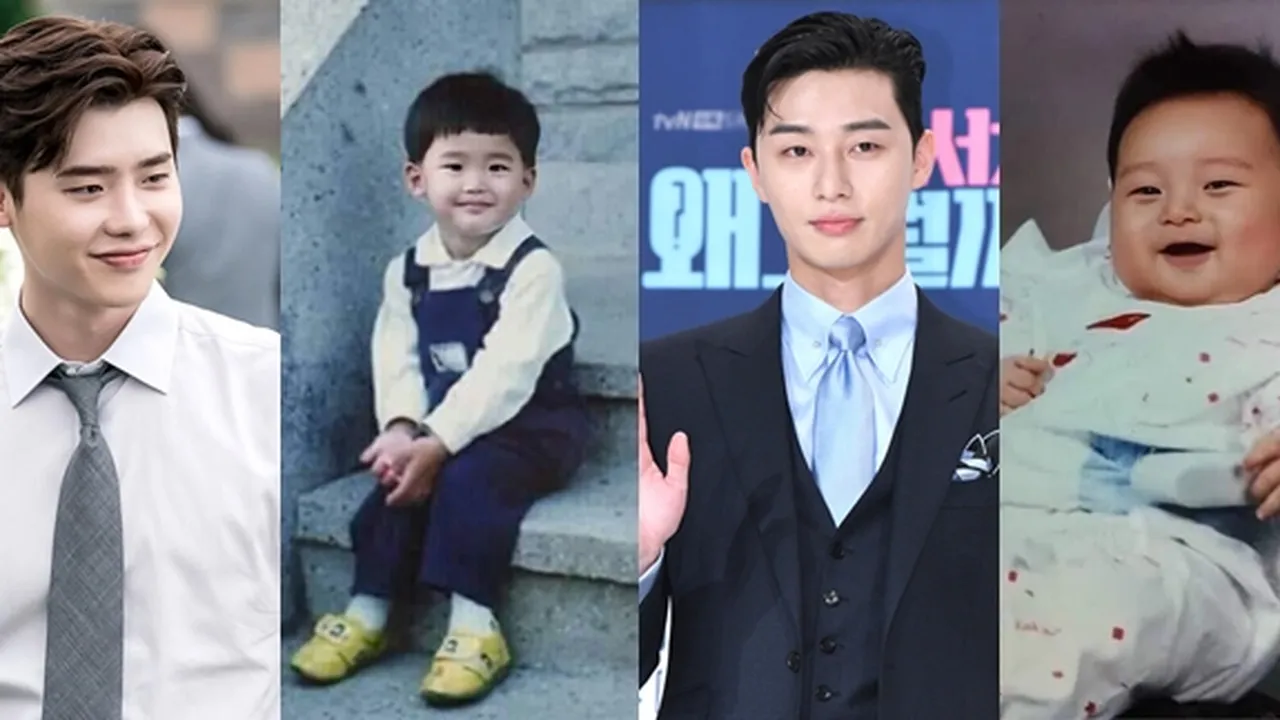 10 Potret Masa Kecil Aktor Korea Ini Bikin Gemas, Nggak Heran Besarnya Jadi Pria Tampan Menawan