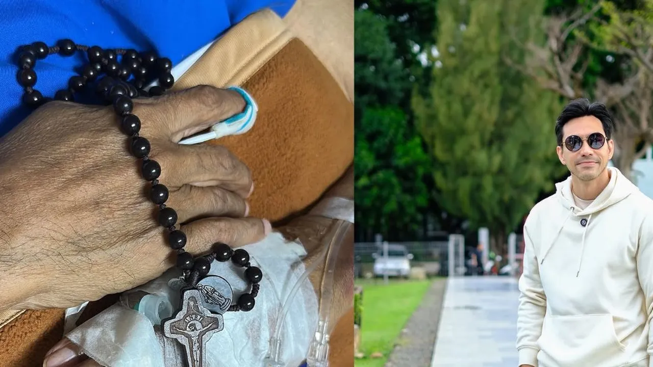 Tunda Aktivitas, Darius Sinathrya Fokus Temani Ayah yang Sakit