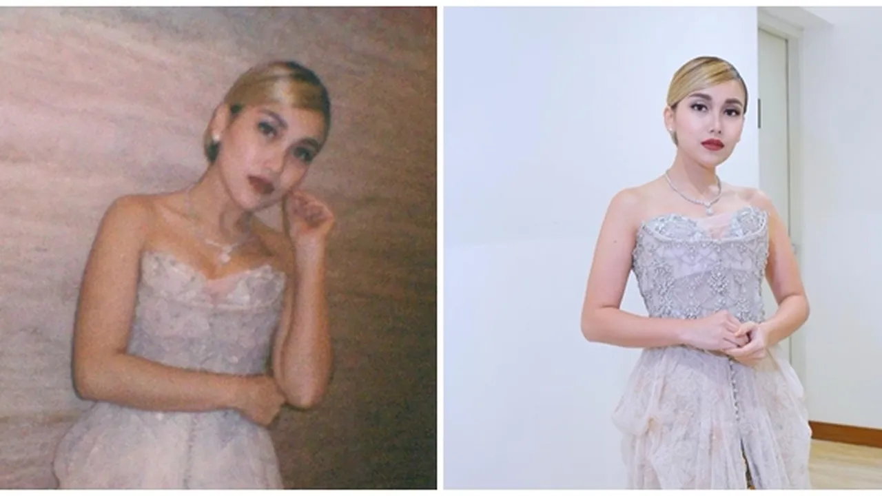 Tunjukkan Dirinya Makin Berkelas, Ini Potret Terbaru Ayu Ting Ting dalam Balutan Gaun Glamor