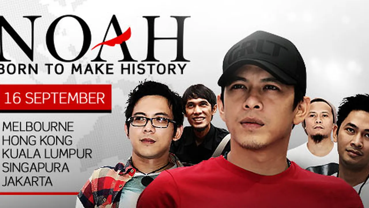 Tur Born To Make History, NOAH Siap Cetak Sejarah Baru!