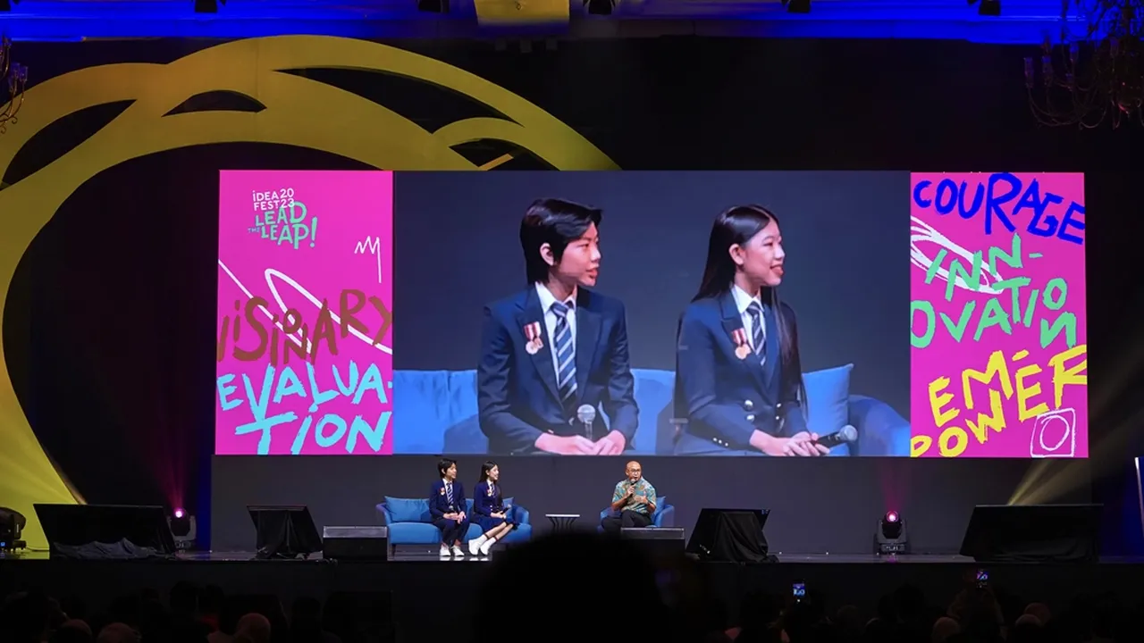 Turut Meriahkan Ideafest 2023, Mischka-Devon Jadi Pembicara Termuda