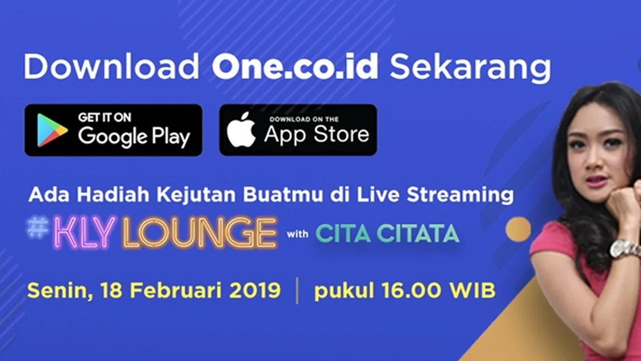 Tutorial Ikutan Kuis KLY Lounge Cita Citata, Ada Hadiah Kejutan Buatmu