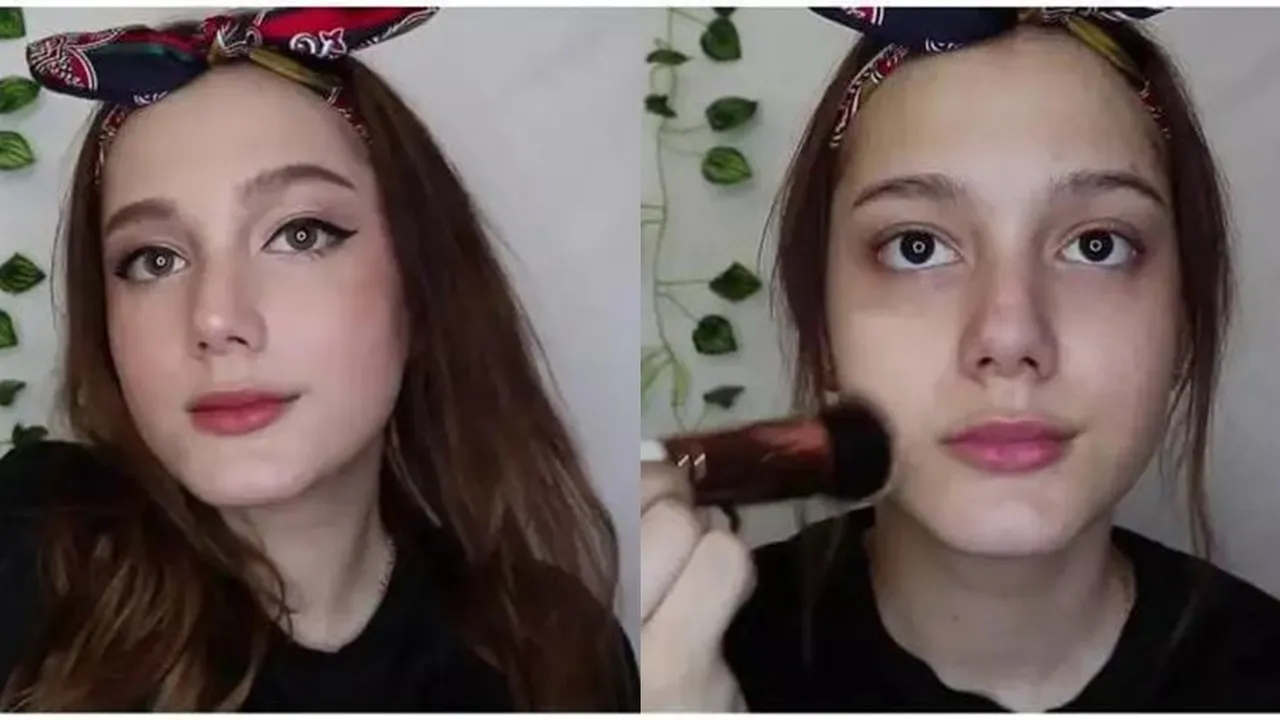 Tutorial Makeup Natural ala Yasmine Ow, Ternyata Pakai Bedak Under Rp100 Ribu